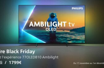 Never before seen for Black Friday: a latest generation OLED TV at an exceptional price!
