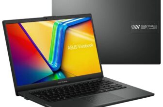 Promo €449 Asus VivoBook Go 14 E1404FA-DRFEB878W, inexpensive laptop PC Windows 11 office 7h thin and light IPS Full HD under AMD Ryzen 5 Wi-Fi 6E NumPad