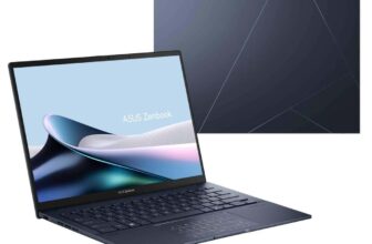 Promo €899 Asus ZenBook 14 UX3405CA-DRQL337W Windows 11 Blue 13h easy to carry, Ultrabook AI OLED 2.8K Core Ultra 5 225H Intel Arc SSD 1 TB Wi-Fi 7 TB4
