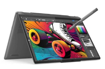 Black Friday €949 Lenovo Yoga 7 2-in-1 14IML9 (83DJ00HAFR) 14″ OLED 2.8K, laptop PC Touchscreen tablet 8h Core Ultra 7 Meteor Intel Arc RAM 32 GB SSD 1 TB