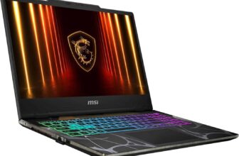 MSI Cyborg 15 B2RWEKG-016FR black, lightweight 15″ 144Hz creative gaming laptop with Blackwell GeForce RTX 5050 and Intel Core 5 210H – LaptopSpirit
