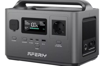 The AFERIY P040 nomadic station (256 Wh) recharges in 1.2 hours and costs €149⚡