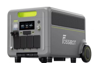 Station d’alimentation portable FOSSiBOT F7200 haute capacité 5222,4 Wh (7200 W) au meilleur prix de 2799 €
