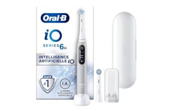 Good deal – This Oral-B iO 6 toothbrush, boosted with AI, benefits from a 30% promotion