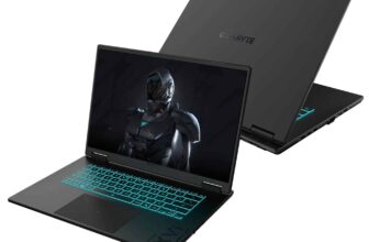 Promo €1169 Gigabyte A16 CWHI3FR894SH Blackwell, powerful gaming laptop PC GeForce RTX 5070 multimedia AI Intel Core i7-H with 16″ 165Hz screen with 1 TB SSD