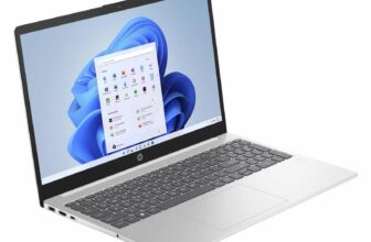 Promo €549 HP 15-fd0184nf, inexpensive laptop PC Windows 11 Silver thin and light Ultrabook 15″ Intel Core 5 120U with 24 GB of RAM and webcam shutter