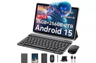keyboard, stylus, Android 15 and 256 GB at €91.99